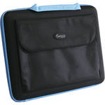 Impecca Sleek Laptop Hard Case Fits Netbooks up to 11.6" (Black/Blue)