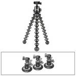 Cinetics CineSquid Suction Cup Camera Mount, GorillaPod Focus Tripod/Ballhead X