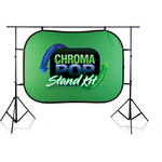 Digital Juice 5 x 7' Chromapop Blue/Green and Stand Kit (Blue/Green)