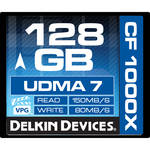 Delkin Devices 128GB CompactFlash 1000x UDMA Memory Card