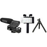 Rode Fostex AR-4i Audio Interface for iPhone 4/4S & iPod touch 4G with Rode VideoMic & Joby Gorillapod B&H Kit