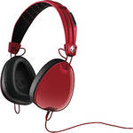 Skullcandy Aviators Over-Ear Headphones (Red and Black)