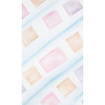 Botero M05857 Muslin Background for Rotary System (5 x 7', White, Pink, Yellow, Blue)
