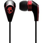 Skullcandy 50/50 Earbud Headphones (Black / Red)