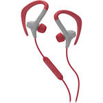 Skullcandy Chops Ear Buds With In-Line Mic (Grey/Red)