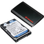 Western Digital 1TB Scorpio Blue SATA 2.5" Hard Drive & Transcend StoreJet 25P Hard Drive Enclosure