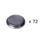 Energizer CR2450 3.0V Coin Lithium Battery (620mAh, 72 Pack)