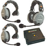Eartec COMSTAR XT-3EU/3-PERSON/ALL-IN-1 HDSET