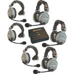 Eartec COMSTAR XT-6EU/6-PERSON/ALL-IN-1 HDSET