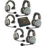Eartec COMSTAR XT-6AU/6-PERSON/ALL-IN-1 HDSET