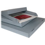 Archival Methods Pre-Assembled Corrugated Drop Side Box (16x20" - Set Of 3)