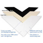 Archival Methods MUSEUM BOARD 2PLY 32x40 ANTIQ WHT 25PK