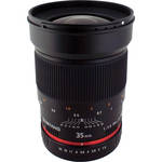 Samyang 35mm f/1.4 Wide-Angle US UMC Aspherical Lens for Nikon With Focus Confirm Chip