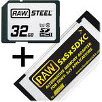 Hoodman RAW STEEL 32GB SHDC UHS-1 ADAP KIT