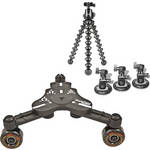 Cinetics Cine System - CineSkates Pro, CineSquid, GorillaPod Focus & Ballhead X