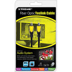 Xtreme Cables Fiber Optic Toslink Cable - 3'