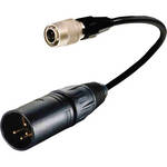 Cable Techniques 4-P XLR/M to HIRS (f/12-18v BAT BUD)6"