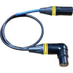 Cable Techniques XLR/3/F R/A-XLR/3/M BAG RCVR CBL/18"YE