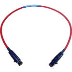 Cable Techniques CT-PCL-18R 18" (457.2mm) Balanced TA3F to TA5F Transmitter Links Cable (Red)