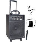 Pyle Pro PWMA370 DUAL-CH 300-W portable PA with wireless