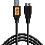 Tether Tools TetherPro USB 3.0 Male (Type A) to Micro (Type B) 5 pin - 15' (Black)