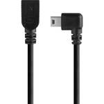 Tether Tools 12"MINI-B USB 2.0 L/A CBL ADAPTER(BLK)
