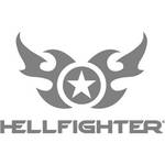 SureFire HellFighter Decal (8 x 5", Silver on Clear Background)