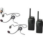 Eartec 2-SC-1000 RADIOS w/CYBER INLINE PTT