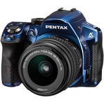 Pentax K30 Digital Camera with 18-55mm AL Lens Kit (Blue)