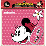 MINNIE MOUSE Mouse and Mouse Pad Bundle