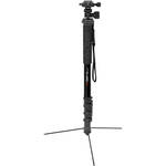 Oben ACM-2400L 4-Section Aluminum Self-Standing Monopod w/ VH-R2 Swivel/Tilt Monopod Head Kit