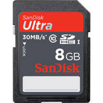 SanDisk Ultra SDSDU-008G-A11 8GB SDHC Memory Card