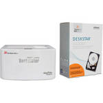 HighPoint 6TB (2 x 3TB) RocketStor Smart Backup Hard Drive Docking Enclosure Kit
