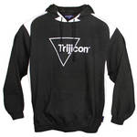 Trijicon Pull Over Hooded Sweatshirt - Black with White Trijicon Logo