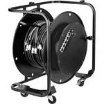 Hannay Reel AV-2 Audio Video Reel With 3" Casters (Black)