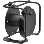 Hannay Reel AVD-3 Portable Cable Storage Reel With Slotted Divider Disc (Black)