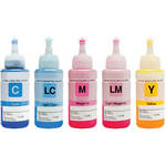 Aleratec Black Ink For RoboJet Disc AutoPrinter (5-Pack)