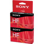 Sony C60HFR/2 60MIN AUDIO CASSETTE 2-PK