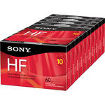 Sony 60-Minute HF Audio Cassettes (10-Pack)