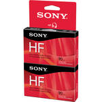 Sony C90HFR/2 90MIN AUDIO CASSETTE 2-PK