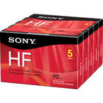 Sony 5C90HFR 90MIN AUDIO CASSETTE 5-PK