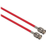 Canare 200' HD-SDI Video Coaxial Cable - BNC to BNC Connectors (Red)