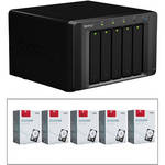 Synology DiskStation DS1512+ 5-Bay NAS & 20TB Hitachi Deskstar 3.5" HDD Kit