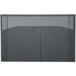 Middle Atlantic BFD-25 Solid Front Door (Black Finish)