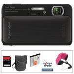 Sony Cyber-shot DSC-TX20 Digital Camera Deluxe Accessory Kit (Black)