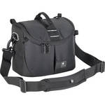 Kata Lite-439 DL Shoulder Bag for a DSLR with Standard Zoom in Shooting Position or Handycam (Black)