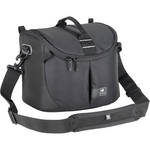Kata Lite-443 DL Shoulder Bag for a Pro DSLR with Zoom in Shooting Position or Camcorder (Black)