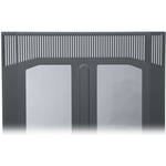 Middle Atlantic BPFD-25 Plexiglass Front Door (Black Finish)