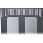 Middle Atlantic BPFD-45 Plexiglass Front Door (Black Finish)
