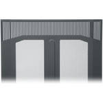 Middle Atlantic BVFD-19 Vented Front Door (Black Finish)